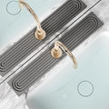 Faucet Mat for Kitchen Sink,Diatomite Fast Drying Stone Sink Tray,Faucet Splash Guard for Bathroom Counter [23.6"x4"],Super Absorbent, Prevents Moisture Buildup