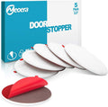 Neoera Door Stopper Wall Protector (5Pack) 2.3" Rubber Door Handle Bumper, Wall Protectors with Premium Self Adhesive Sticker for Protecting Wall (White)