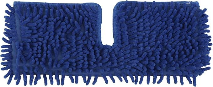 Clorox Ready Flip Spray Mop Refill Pad Machine-Washable Dual-Use Chennille & Microfiber Head, Blue