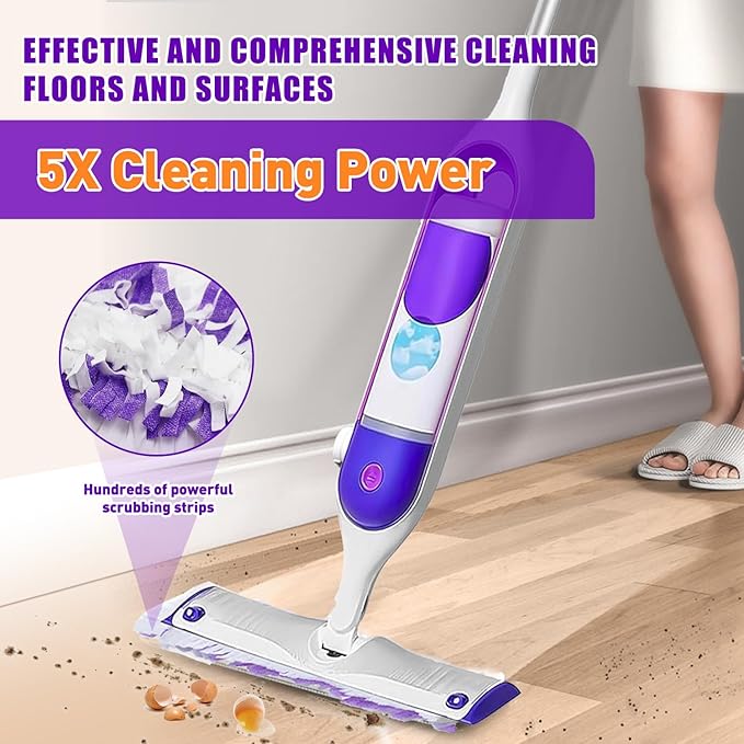 20 Pack Power Mop Refills for Swiffer Power Mop Refills, Disposable Multi-Surface Mop Refill Pads for Swiffer Wet Pads Refill, 12-Layer Thickened Mopping Pads for Swiffer Power Mop Pads