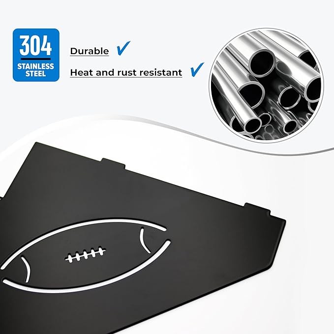 FerdY 2-Pack 10" Matte Black Recessed Corner Shower Shelf, for Tiled Bathroom Walls, Floating Shelf, 304 Stainless Steel Shower Caddy Storage Shelves, No Drilling Required, Rugby Diamond