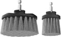 Dirt Devil Medium Bristle Cleaning Brush Set, 2 Piece, 2" and 3.5" Brushes Included, for Use on Showers, Porcelain and More, General-Purpose Cleaning, Scrubber Brush Drill Attachment for Cleaning