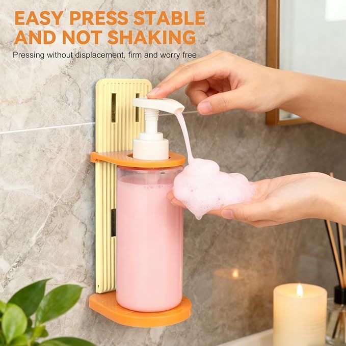 LimxFree Adjustable Shower Caddy, Telescopic & Foldable Bathroom Organizer, No Drilling Wall Mount Storage for Shampoo & Body Wash Bottles, Space Saving Holder (white)
