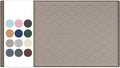URMONA 40" x 22" Waterproof Silicone Mat in Multiple Sizes & Colors, Under Sink Mat for Kitchen & Bathroom, Pet Food Pad for Dogs & Cats, Kitchen Cabinet Liner, Multi-Purpose for Storage(Beige)