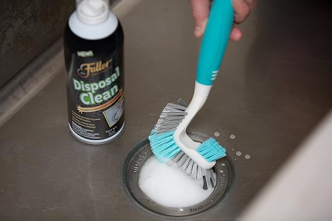 Fuller Brush Garbage Disposal Cleaner– 12 oz Bottle – Foaming Citrus Degreaser for Kitchen Sink Odor Removal and Drain Cleaning – Citrus Scent (Pack of 1)