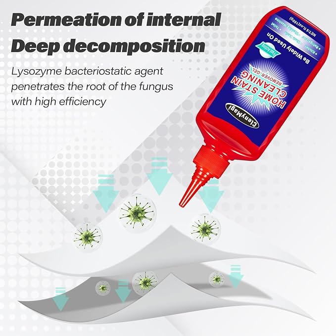 Washing Machine Cleaner, Home Remover Gel, Household Grout Cleaner for Washing Machine, Refrigerator Strips,Tiles,Grout Sealant,Bathroom,Shower,Kitchen Sinks