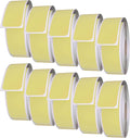 Royal Green Rectangular Color-Coding Labels 3x1-20 Sticker Rolls (75mm x 25mm) - 5000 Pack