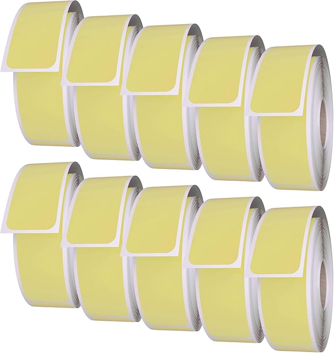 Royal Green Rectangular Color-Coding Labels 3x1-20 Sticker Rolls (75mm x 25mm) - 5000 Pack