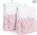 OTraki 20x24 Inch Laundry Bags Mesh Wash Bags 2 Pack Delicates Bag Lingerie Socks Sweater Washing Machine Mesh Laundry Bags for Travel Camping Don't Drying, Melting 140-176℉, White