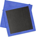 2PCS Clay Towel Auto Detailing, Clay Bar Towel Cloth Auto Detailing for Car (12 x 12 in) (Blue)
