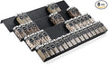 Metal Spice Rack Tray - Spice Drawer Organizer for Kitchen Cabinets Storage and Organization (Jars Not Included)