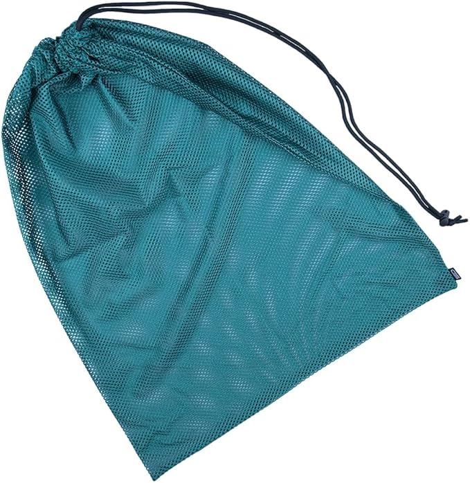 Golberg Mesh Bag - 18 x 24 Inches – Use for Laundry, Beach Days, & Even Camping (Hunter Green)