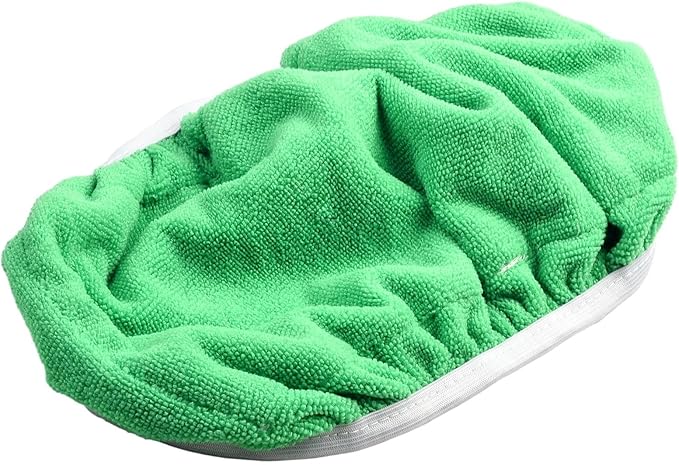 Reusable Mop Pads for, Large Size Microfiber Cleaning Cloths for Wet and Dry Floor, Coral Fleece Flat Mop Refills, Machine Washable, 3/6 Pack(3 Pack)