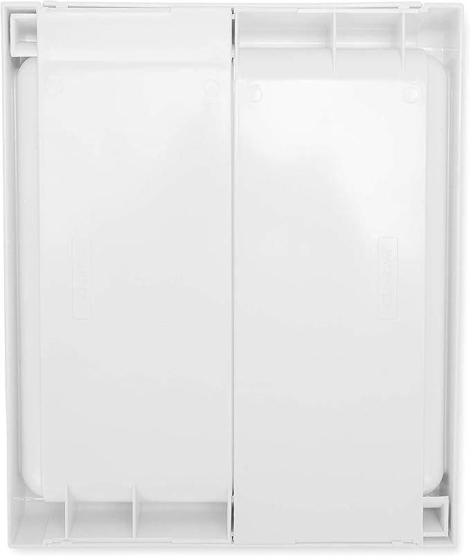 Camco Adjustable Cutlery Tray - Designed for RV and Compact Kitchen Drawers, Adjusts Between 9" and 13" for an Easy Custom Fit -White (43503)