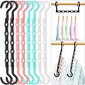Closet Organizers and Storage, Magic Space Saving Hanger for 40 Heavy Clothes, Smart 360° Swivel Hook Cascading Hangers, Closet Organization Clothes Hangers, College Dorm Room Essentials for Girls