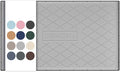URMONA 37" x 22" Waterproof Silicone Mat in Multiple Sizes & Colors, Under Sink Mat for Kitchen & Bathroom, Pet Food Pad for Dogs & Cats, Kitchen Cabinet Liner, Multi-Purpose for Storage(Light Grey)