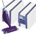 AIR U+ Disposable Mop Pad Refills for Swiffer Wet Jet Mops, Thickned and Absorbent Wet Pads Refill, 60 Count