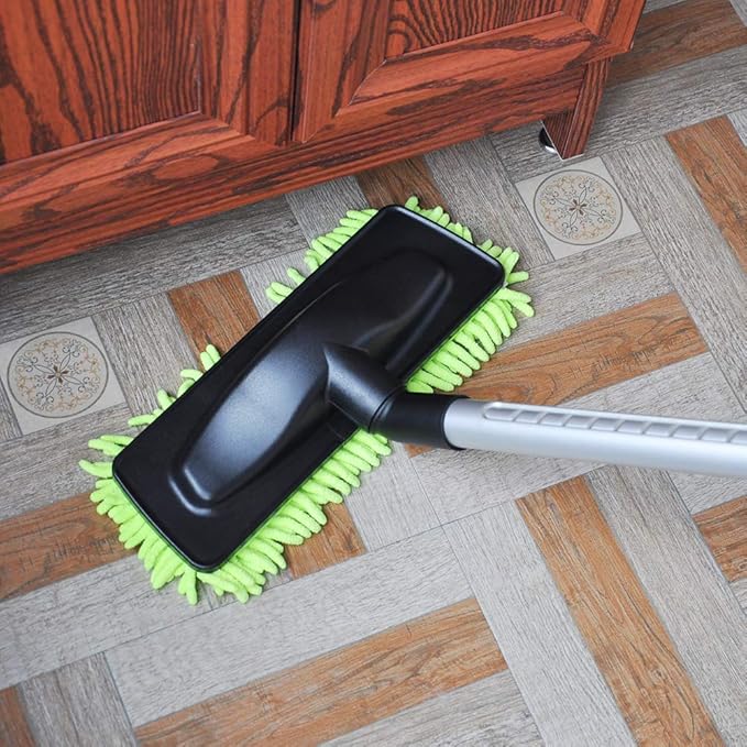EZ SPARES Replacement Vacuum Cleaner Mop Brush Head,1 1/4" 32mm Universal Hard Wood Floor Washable Sweeper Microfiber Chenille Dust Fringe Brush,Fit Hoover Eureka Rainbow Accessory