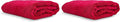 Chemical Guys MIC_723 Microfiber Towel (Red, 25" x 36") (Pack of 2)