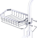 Sink Sponge Holder, Soap Holder Shower, Sink Drying Rack, Soap Container, Bathroom Organizers, Sponge Caddy, Kitchen Organization and Storage, Kitchen Rack, Bathtub Organizer (ROUND LEFT)