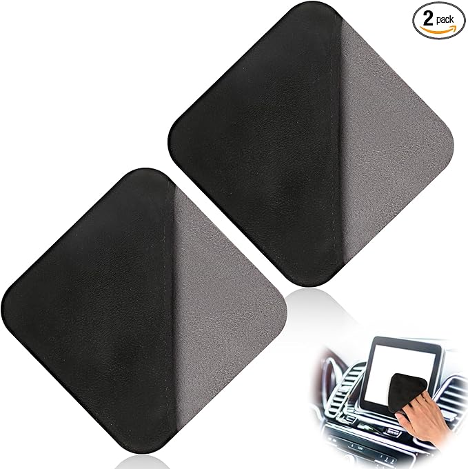 2 PCS Car Screen Cleaner, Car Touch Screen Cleaner, Microfiber Cloth Auto Touchscreen Cleaning Wipes, Car Cleaning Wipes Cleaning Cloth Screen Cleaner Cloth for Vehicle Dashboard Car Display Interior