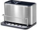 Sponge Holder for Kitchen Sink: Stainless Steel Sink Caddy for Brush Kitchen Accessories