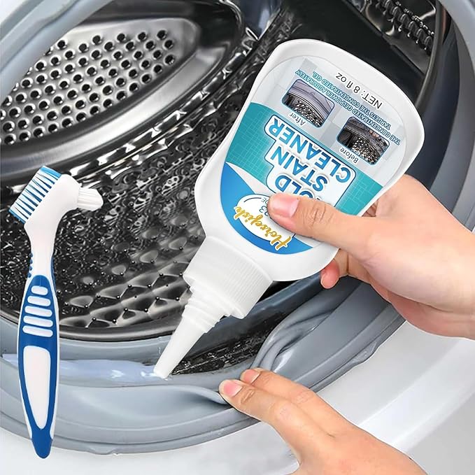 Home Remover Gel, 8 Fl Oz Household Washing Machine Cleaner for Washing Machine, Refrigerator Strips, for Tiles Grout Sealant Bathroom Cleaning Home Kitchen Sinks Cleaning Grout Cleaner