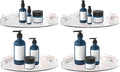 Vdomus Set of 2 Shower Caddy Bathroom Shelves No-Drill Shower Organizer - Floating Adhesive Acrylic Storage for Tile Walls - Sleek and Durable Bathroom Organizers and Storage (Pack of 2)