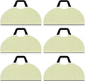 6 Pack Vacmop Replacement Pads Compatible with Shark RV2610WA AV2610WA AV2620WA AV2630WA RV2410WD Matrix Plus AI Ultra 2-in-1 Robot Vacuum,Reusable Mop Vac Pads Refills,Washable Microfiber Soft Pads