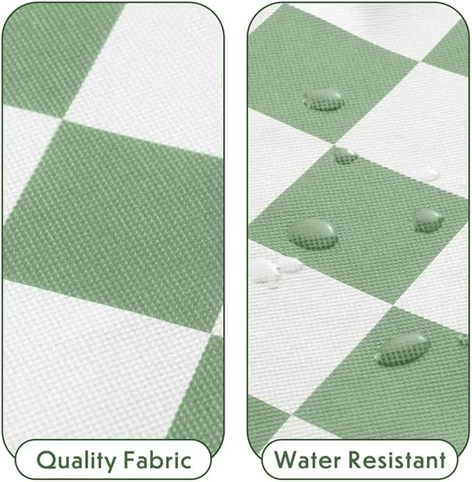 Green Checkered Clothes Storage Bins, 100L Large Blanket Storage Bags 3 Pack, Closet Organizers and Storage Containers for Comforters, Bedding, Foldable Organizer with Handle