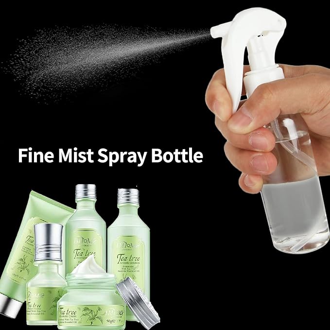 24 Pack Small Spray Bottles 3.5 oz Hair Spray Bottle 100ml Plastic Fine Mist Spray Bottles, Travel Size Spray Bottle Mini Continuous Spray Bottle for Hair, Water, Plant, Essential Oils