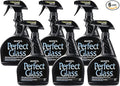 HOPE'S Perfect Glass Cleaner Spray, Streak-Free, Ammonia-Free Window, Mirror, Screen, Tinted Glass, and Shower Door Cleaner, Indoor and Outdoor Glass Surfaces, 32 Fl Oz, Pack of 6