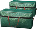 Christmas Tree Storage Bag 4FT/5FT Small Waterproof Tearproof with 4 Handles Easy to Transport/Organize Green 2 pack