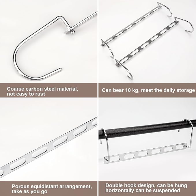 24 Pack Space Saving Hangers for Clothes Collapsible Metal Hangers Space Saving for Organization and Storage Hanger Organizer for Heavy Clothes Apartment College Dorm Room Essentials,Silver