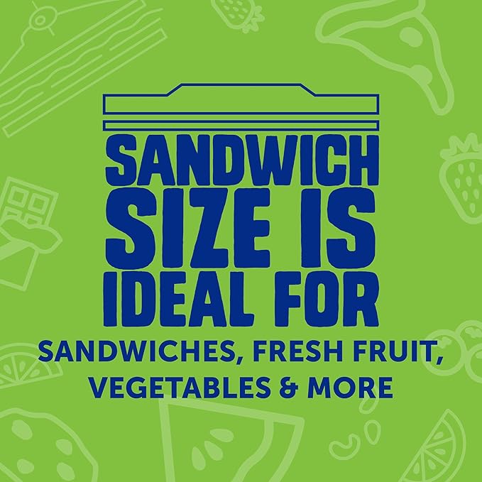 Ziploc Brand 635 Count Food Storage and Sandwich Bags Variety Pack