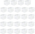 Sterilite Stackable Plastic Storage Crate Bin Organizer File Box with Handles for Home, Office, Dorm, Garage, or Utility Organization, White, 24-Pack