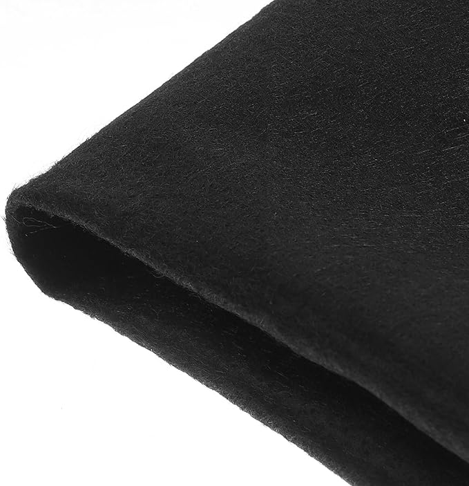 SUPVOX Microfiber Cleaning Cloths 8pcs Pack 30x30cm Black Glass Wiping Cloths Reusable Streak-Free Mirror Towels for Household Dusting and Car Cleaning Supplies