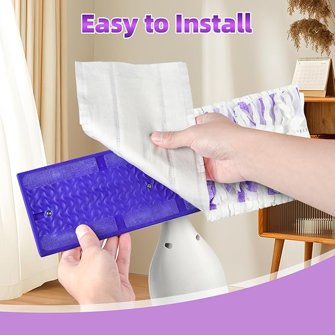 12 Pack Disposable Mop Pads for PowerMop™ Multi-Surface Floor Mop, Mopping Pad Refills for Floor Cleaning