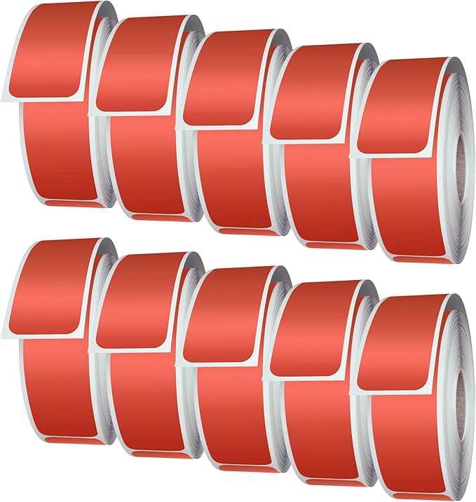 Royal Green Rectangular Color-Coding Labels 3x1-20 Sticker Rolls (75mm x 25mm) - 5000 Pack