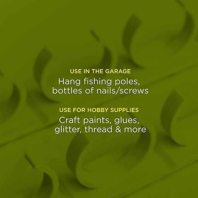 Spice Grippers for Cabinet Doors - Organizer for Spice - Spice Rack Holds 15 Spice Jars - Strong Adhesive Grippers for Pantry (Silver)