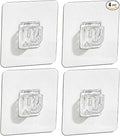 Adhesive Stickers Shower Caddies, Shower Organizer Adhesive Replacement 4 Pack