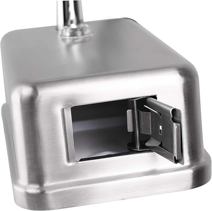 Commercial Soap Dispenser Wall Mount - Stainless Steel Wall Mounted Soap Dispenser for Bathroom - New Superior Design with Premium Anti-Leak Pump and Corrosion-Proof Lining - 37oz (1100ml) by EnBath