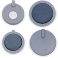 Reusable Sponges Electrodes Pads 6.5cm and 5.0cm, 4-Pack