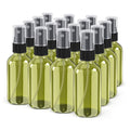 Wedama Spray Bottle, 2 oz Fine Mist Glass Spray Bottles, Little Refillable Liquid Containers for Watering Flowers Cleaning (16 Pack Olive Green)