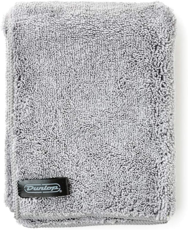 Jim Dunlop Plush Microfiber Cloth 16x16 Inches Guitar Cleaning and Care Product (5435)