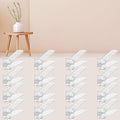 FENRUNXU Shoe Slots Organizer for Closet,16 Pack Shoe Stacker Shoe Rack Organizer for Closet Space Saver Storage Shoe Holder Organization(Transparent)