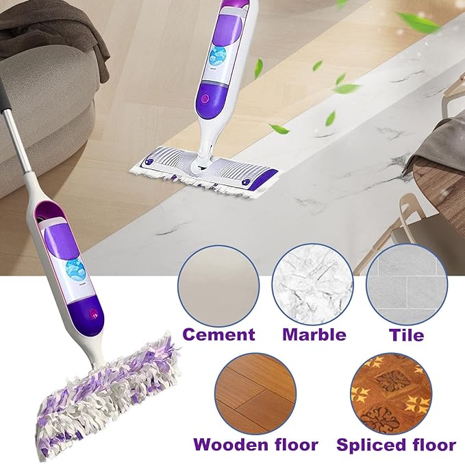 22 Count Disposable Mop Pad Refills, Compatible with Swiffer PowerMop Multi-Surface Mop, Absorbent Cleaning Pads for Hardwood, Tile & Laminate Floors