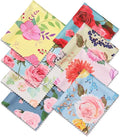 8 Pack Microfiber Cleaning Cloths (7" x 6") Multicolor Flower Glasses Cleaning Cloth for Eyeglasses, Camera Lens, Cell Phones, Laptops, LCD TV Screens and More
