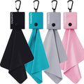 Solid Color Keychain Microfiber Eye Glasses Cleaner Cleaning Cloth Wipes Portable Eyeglass Lens Cleaning Cloth Wipes for Sunglasses Jewelry Electronics