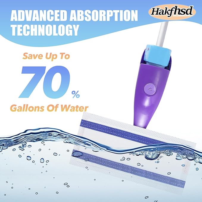 60 Pack Disposable Mop Pad Refillsfor Swiffer Wet Pads Refill Replacement for Swiffer WetJet Spray Mop, 4 Layers Thickened Extra Strong Dirt Locking and Water Absorbent, Powerful Stain Removal